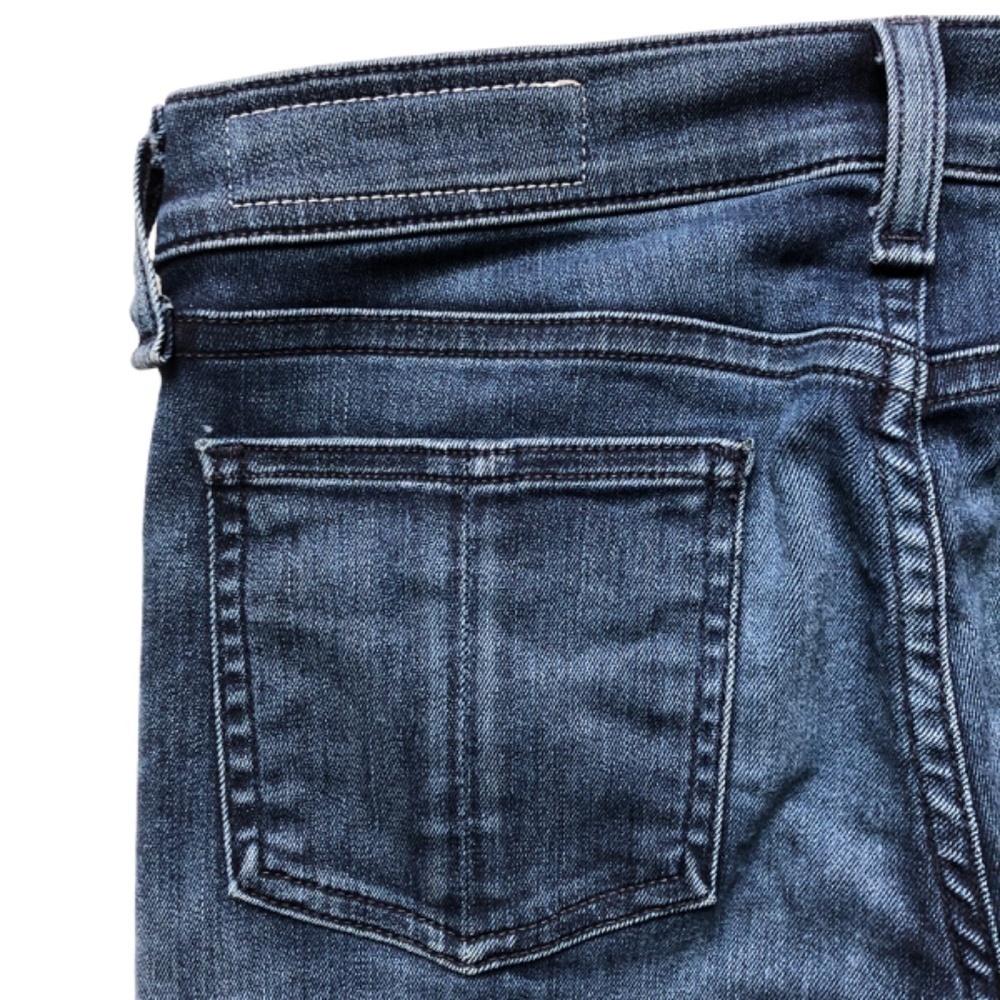 Rag & Bone Jeans Ankle Skinny Size 25 Blue Denim Raw Released Hem - Picture 9 of 15